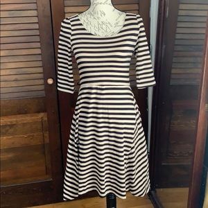 EUC Just Ginger striped dress size M
